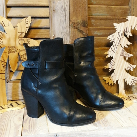rag & bone Shoes - SALE!! RAG & BONE Kinsey Black Leather Ankle Boots